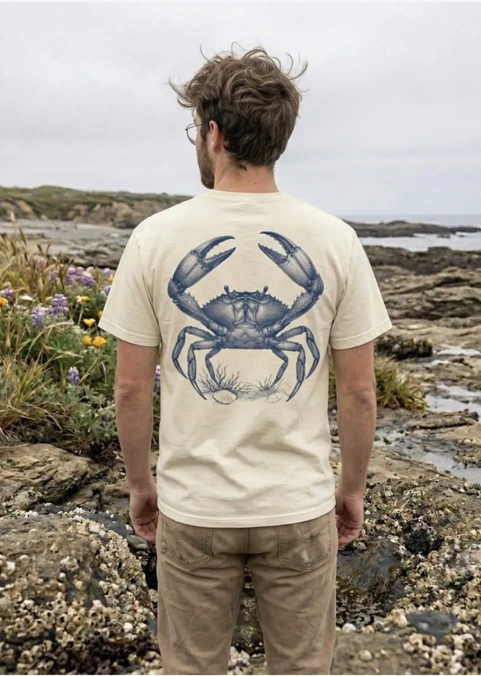 Tidepool Crab on model